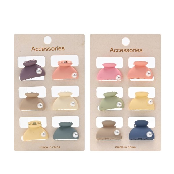 Broche de pelo, carton por 6 unidaes