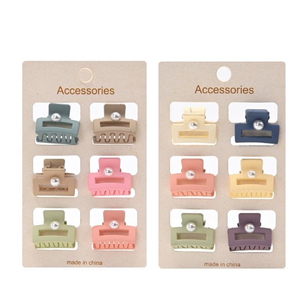 Broche de pelo, carton por 6 unidaes