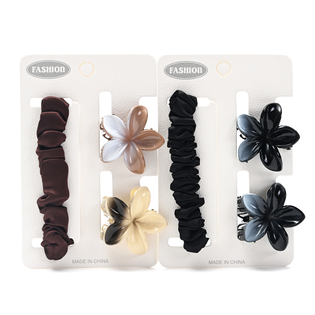 Set Broche de pelo + Colita Velvet