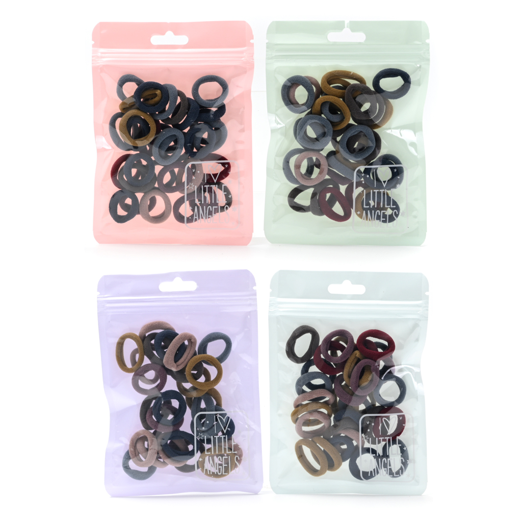 Bolsa Colitas de pelo little Angel por 30 unidades