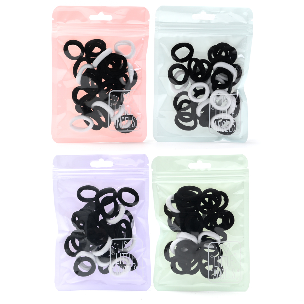 Bolsa Colitas de pelo little Angel por 30 unidades