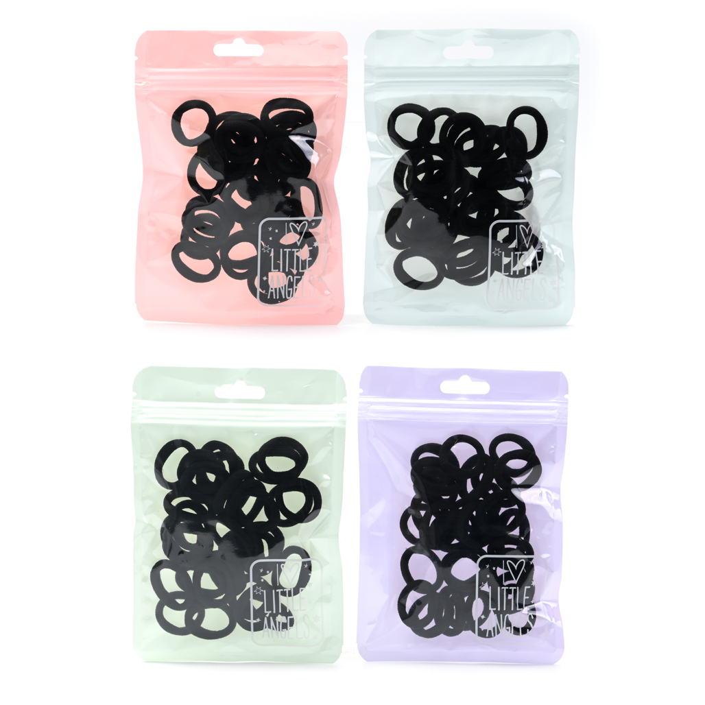 Bolsa Colitas de pelo little Angel por 30 unidades