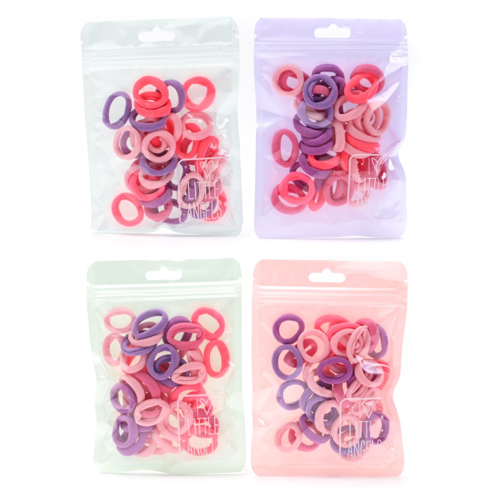 Bolsa Colitas de pelo little Angel por 30 unidades