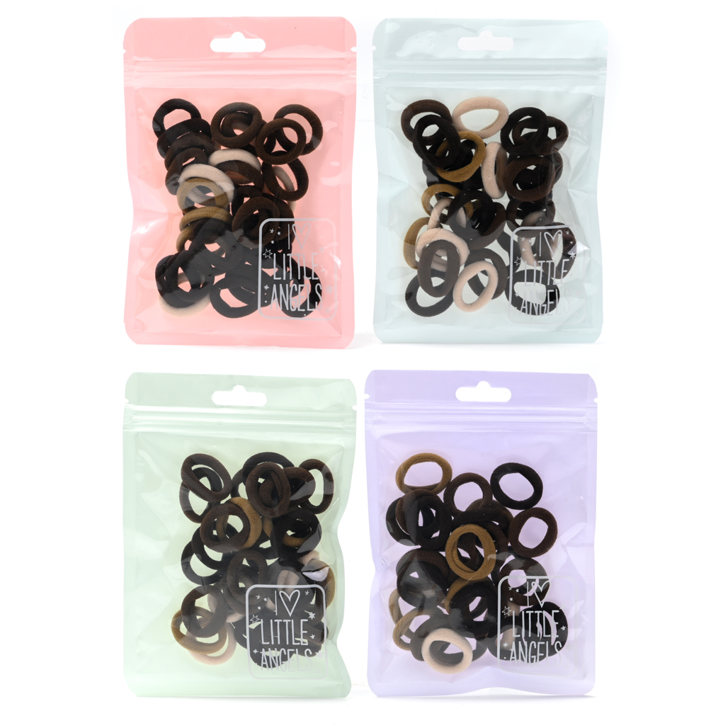 Bolsa Colitas de pelo little Angel por 30 unidades