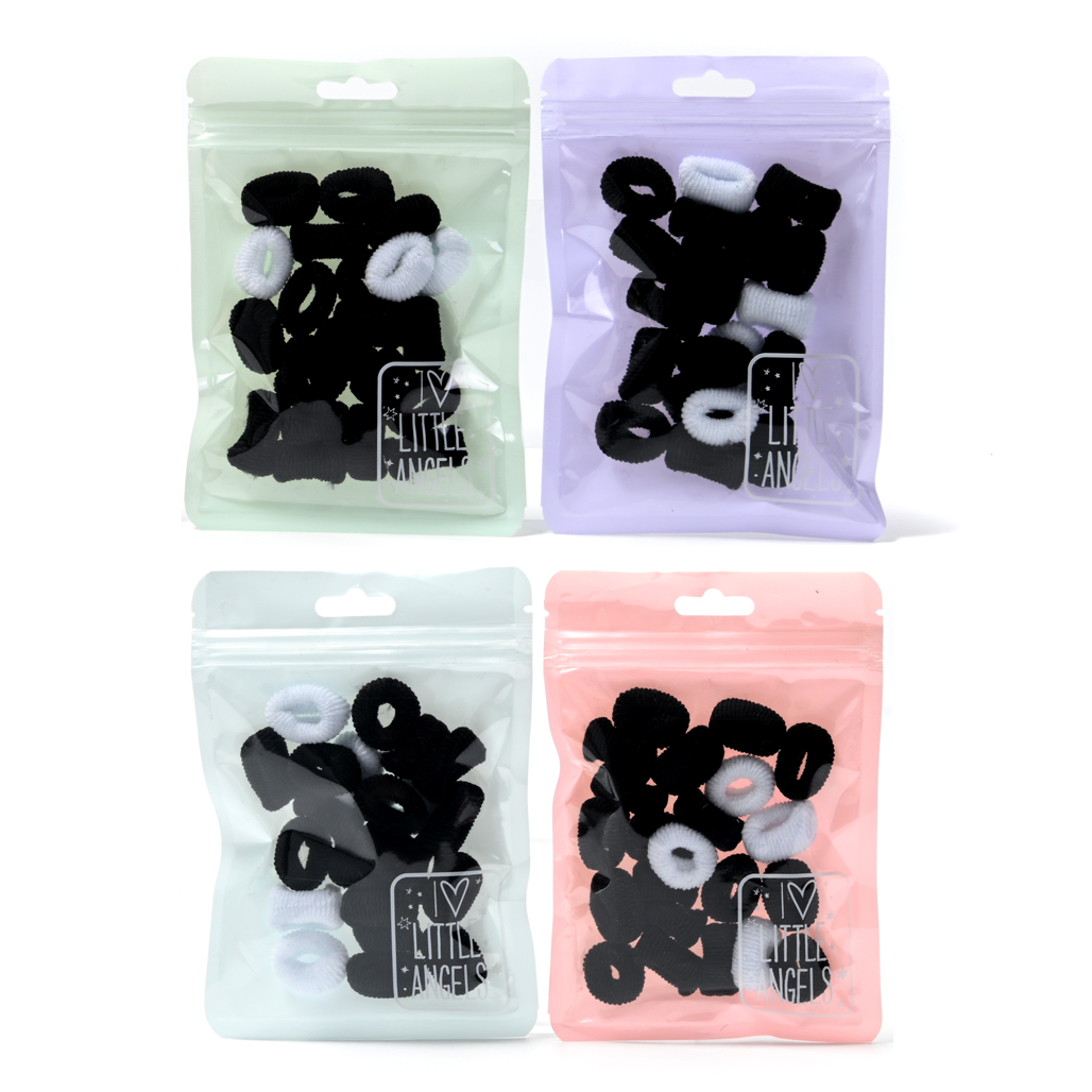 Bolsa Colitas de pelo little Angel por 30 unidades