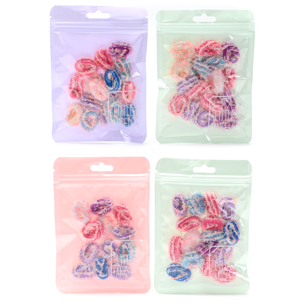 Bolsa Colitas de pelo little Angel por 30 unidades