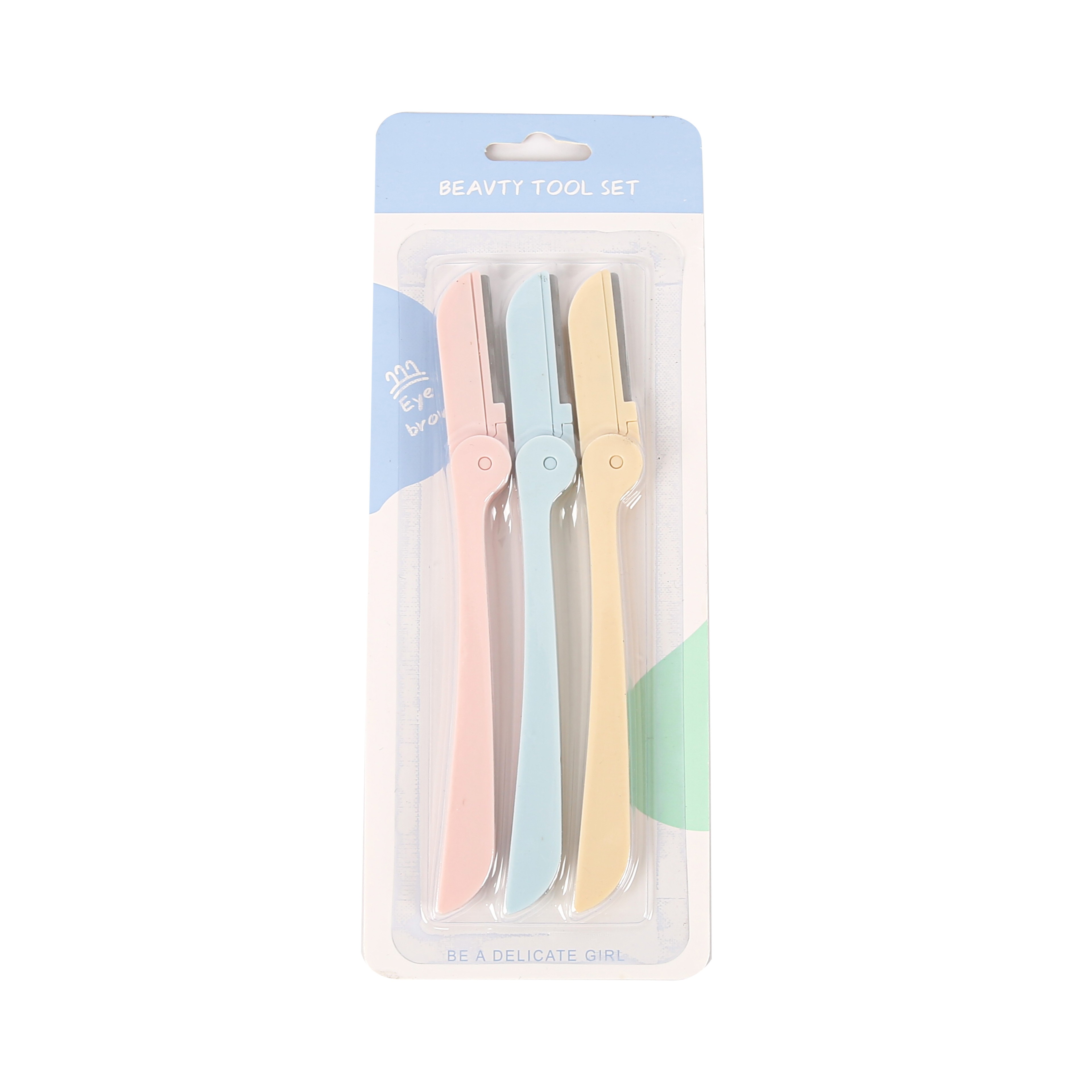 Razurador para cejas blister por 3 unid