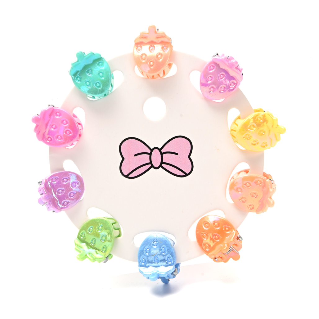 Broche de pelo Little angel carton por 10 unid