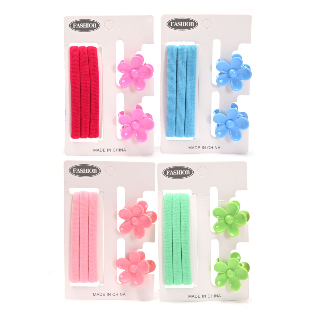 Set de de pelo little ANGEL, Broches + Colitas