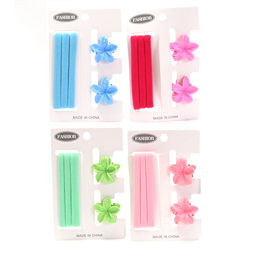 Set de de pelo little ANGEL, Broches + Colitas