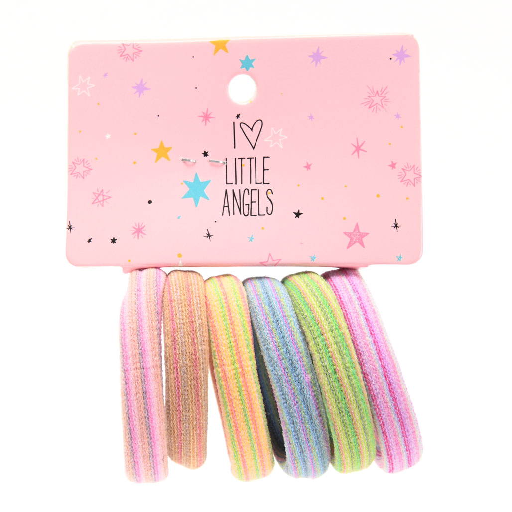 Colitas de pelo Little Angel Carton por 6 unid