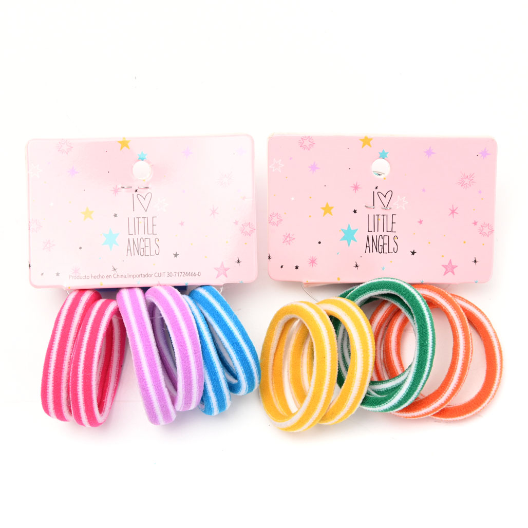 Colitas de pelo Little Angel Carton por 6 unid