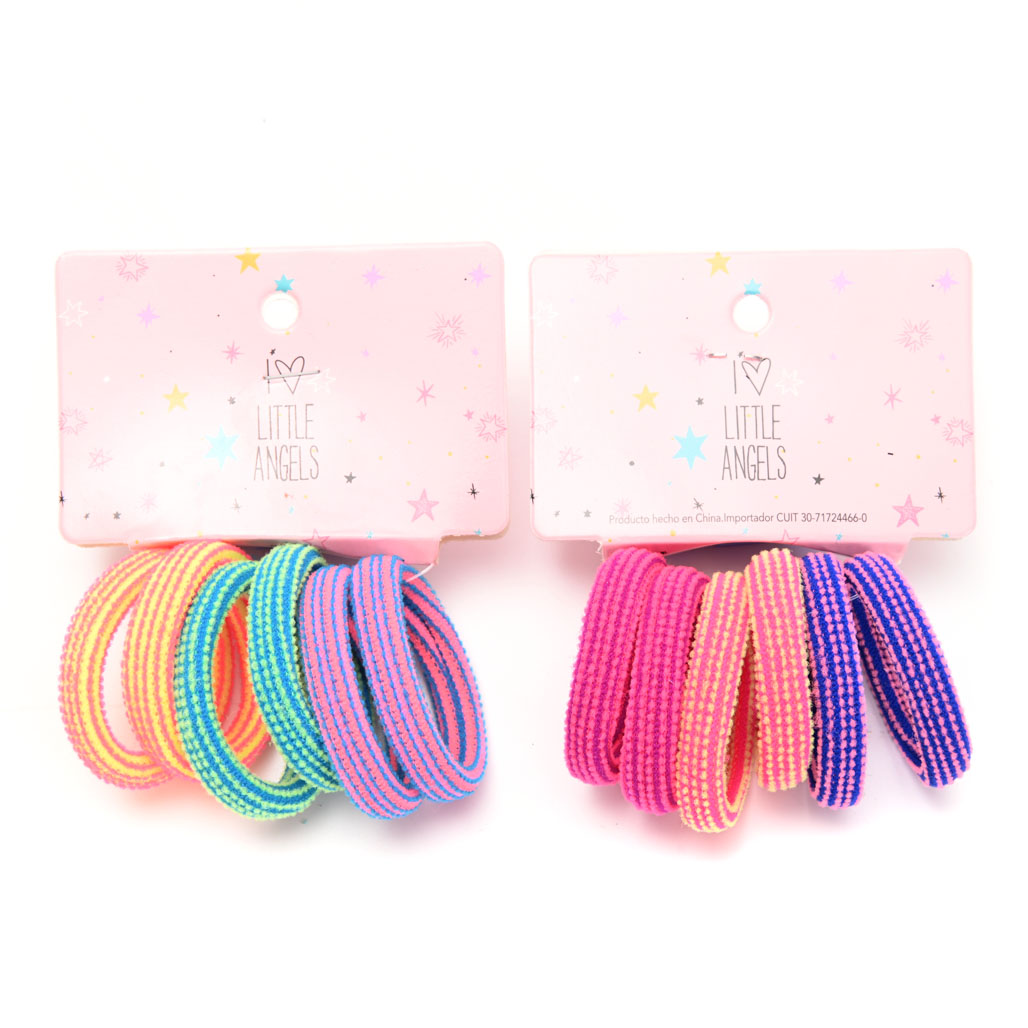 Colitas de pelo Little Angel Carton por 6 unid