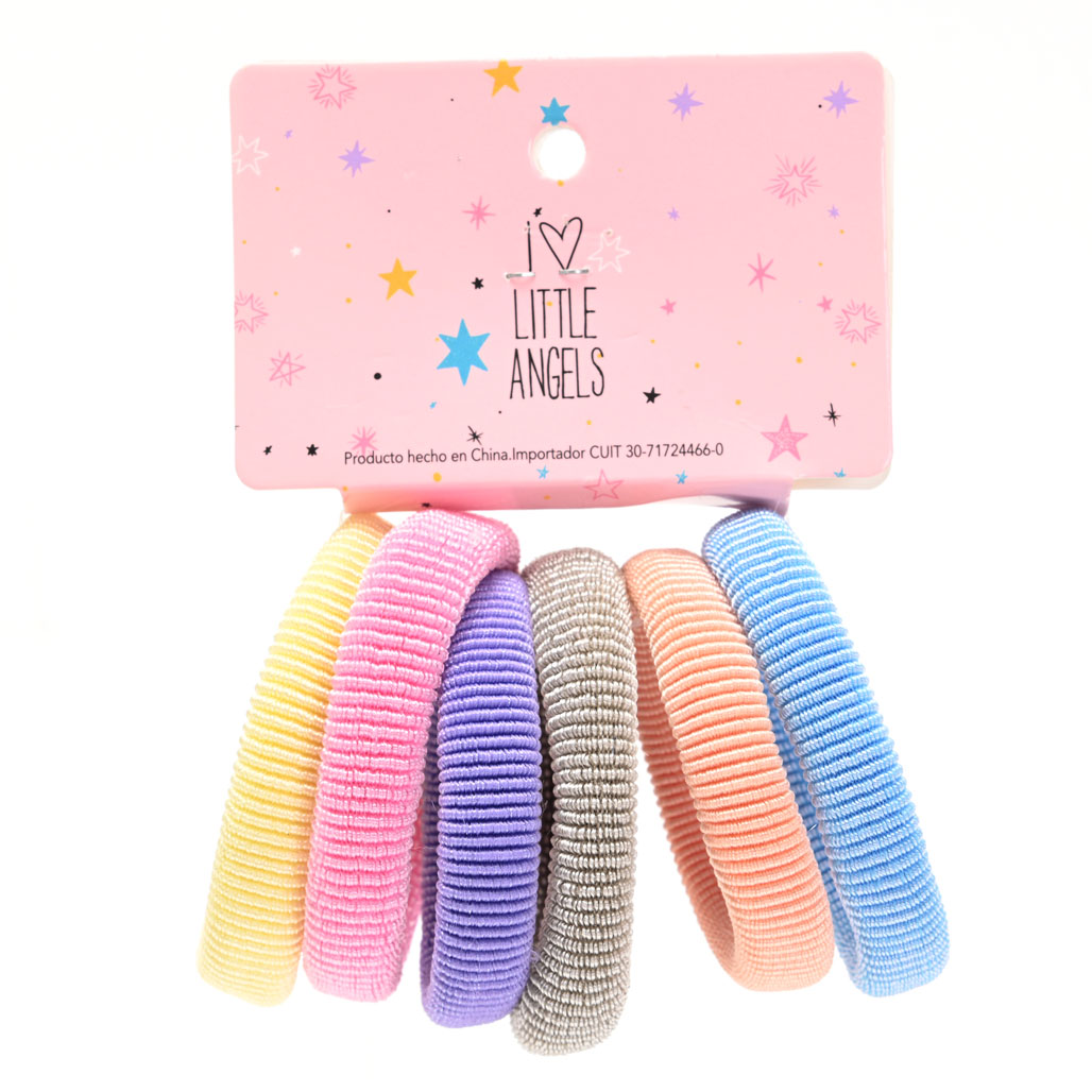 Colitas de pelo Little Angel Carton por 6 unid