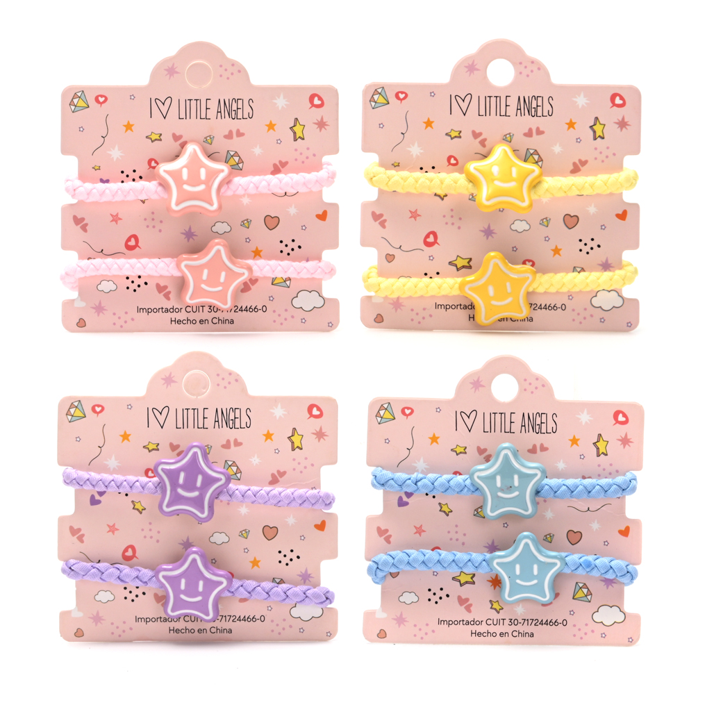 Colitas de pelo Little angel Carton por 2 unidades