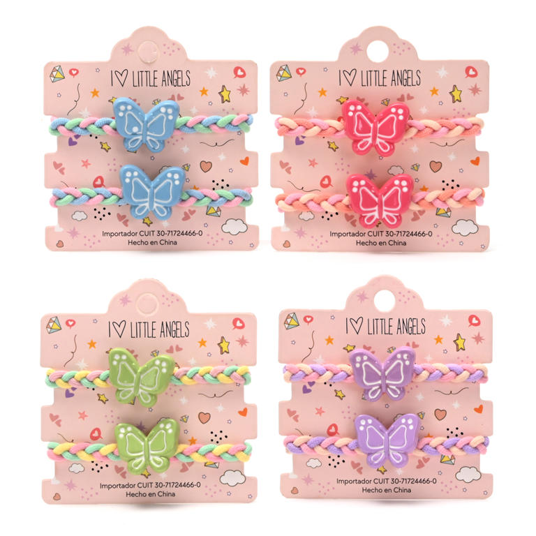 Colitas de pelo Little angel Carton por 2 unidades
