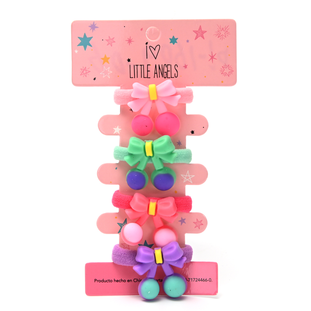 Colitas de pelo Little angel Carton por 4 unidades