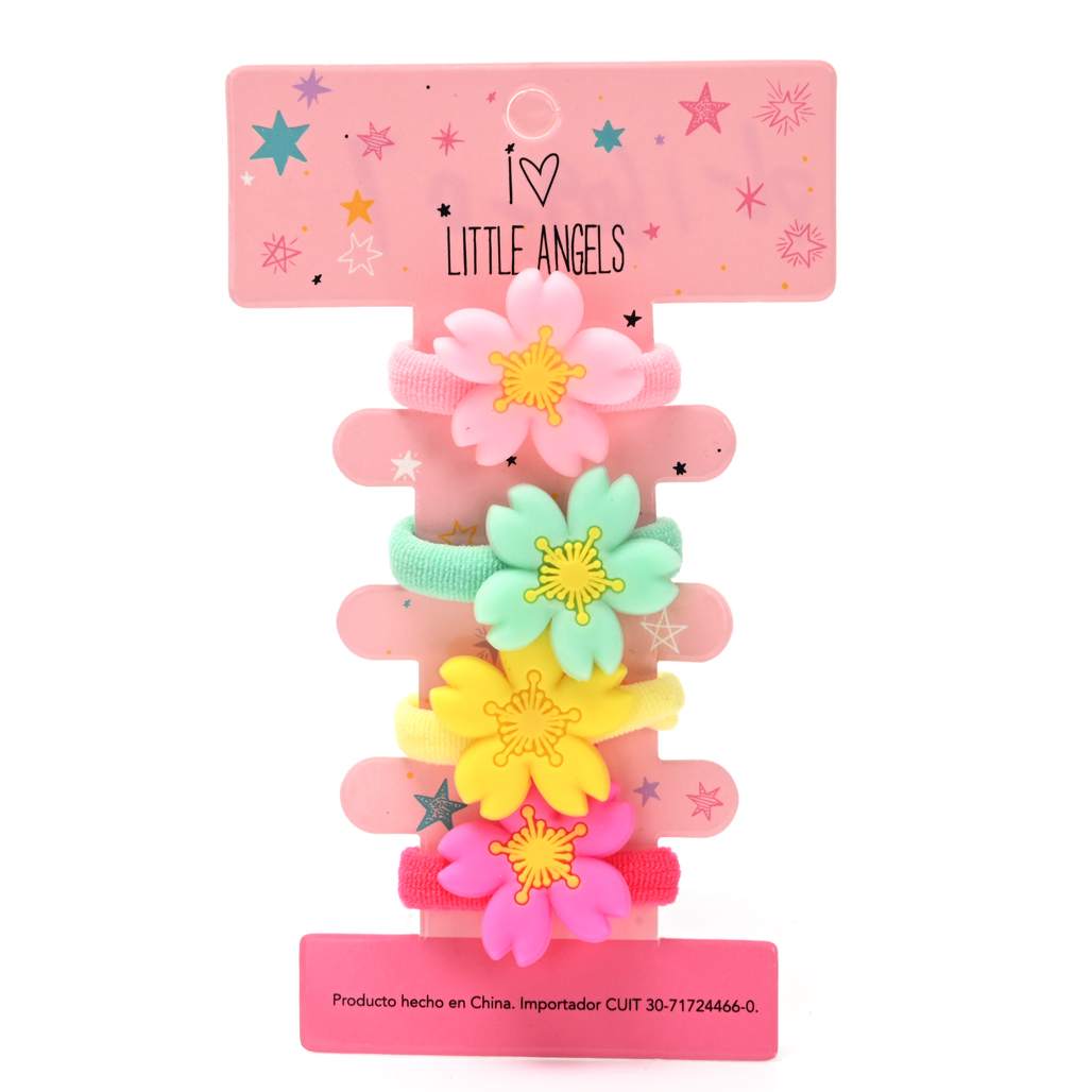 Colitas de pelo Little angel Carton por 4 unidades