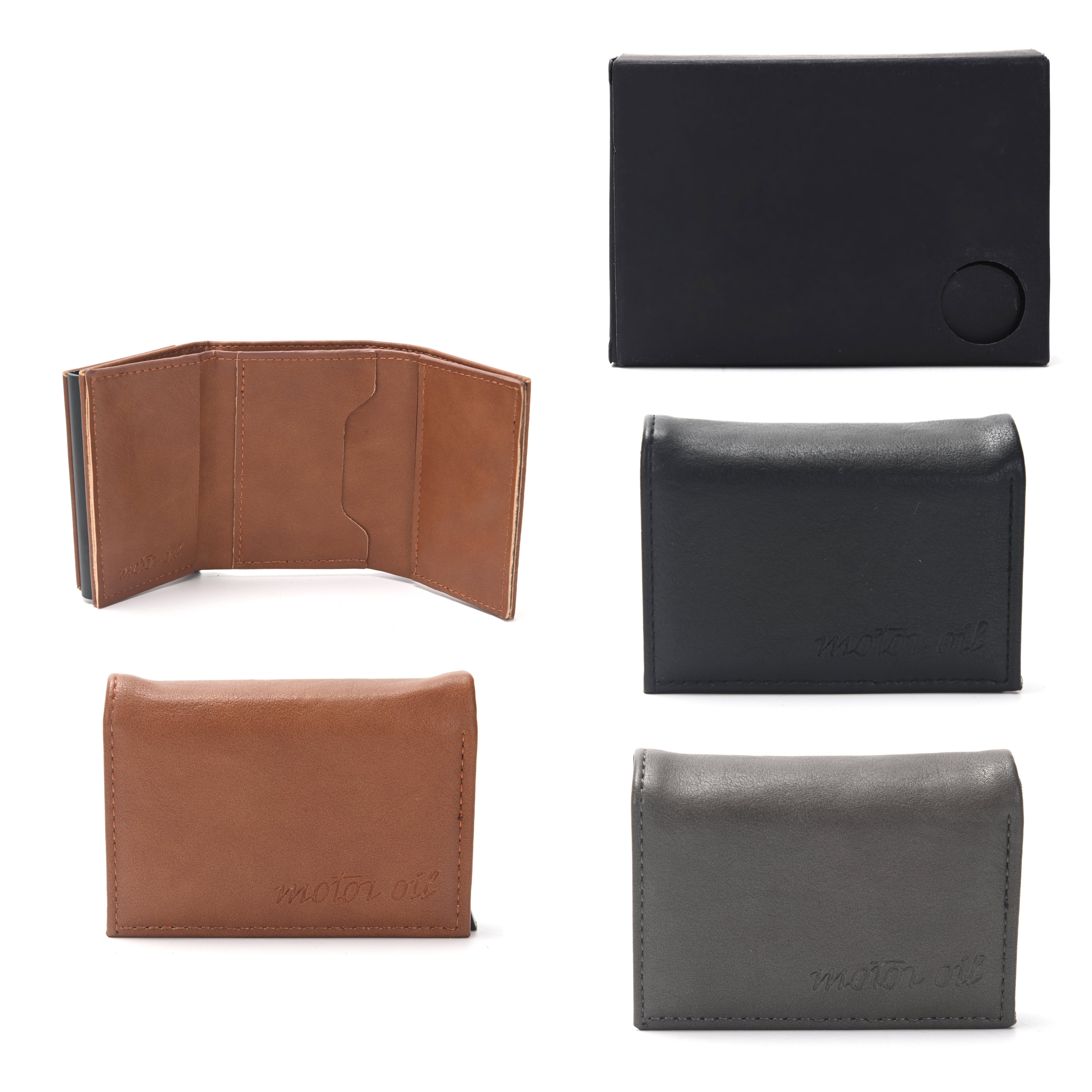 Billetera/Tarjetero hombre MOTOR OIL RFID