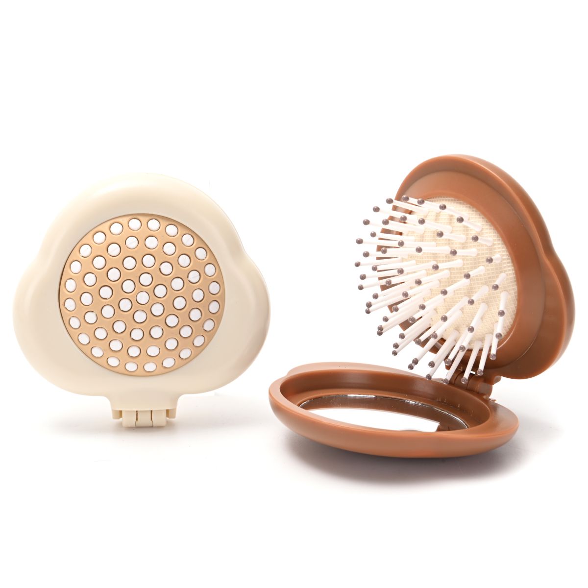 Cepillo de pelo Velvet con espejo