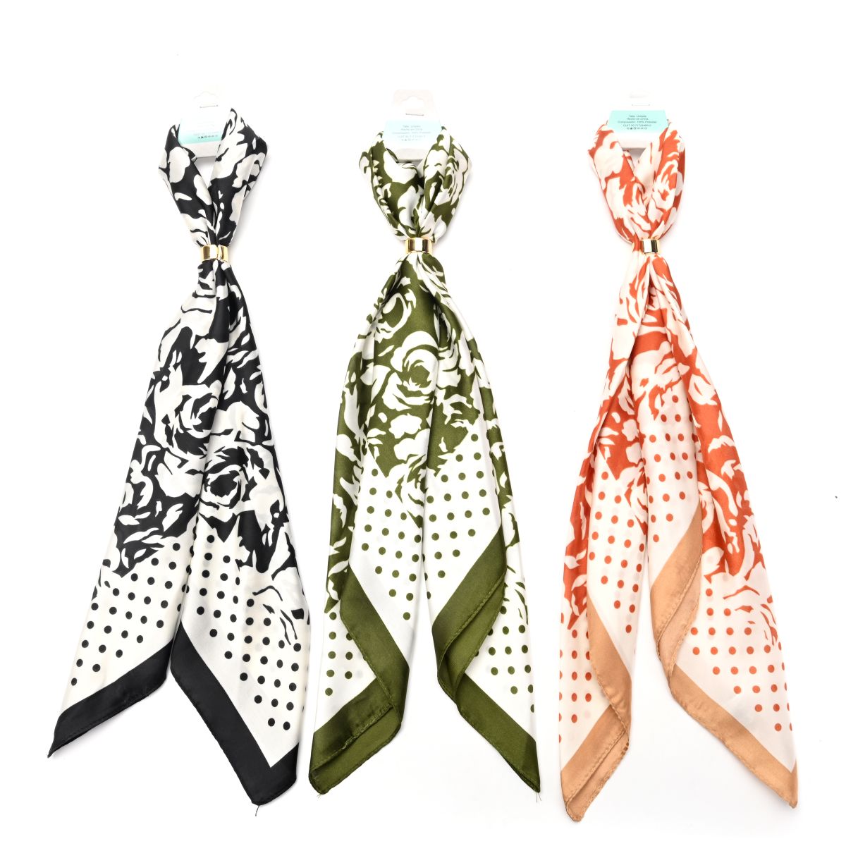 Panuelos de cuello VELVET 70x70cm