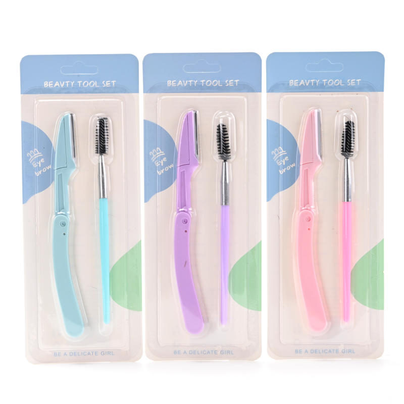 Set para cejas con perfilador y cepillo