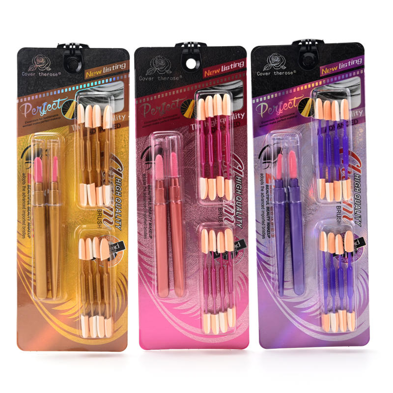 Set de aplicadores de maquillaje con esponja