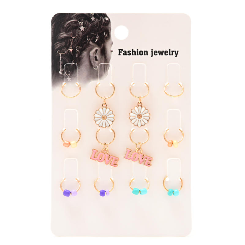 Set de cuffs para trenzas