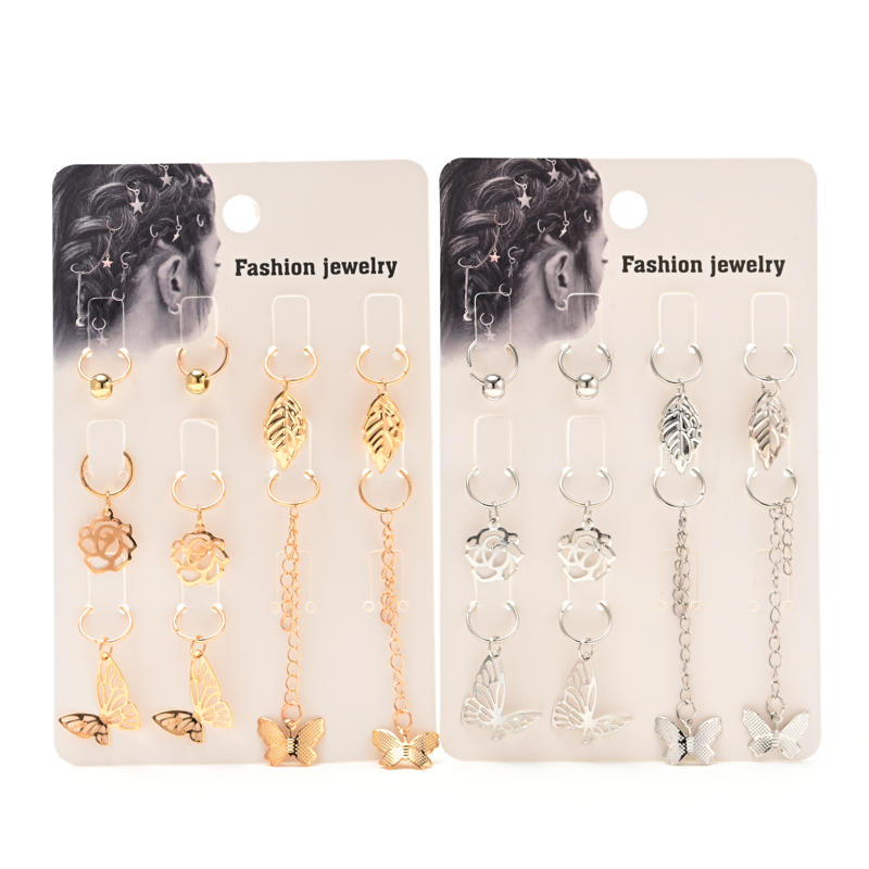 Set de cuffs para trenzas