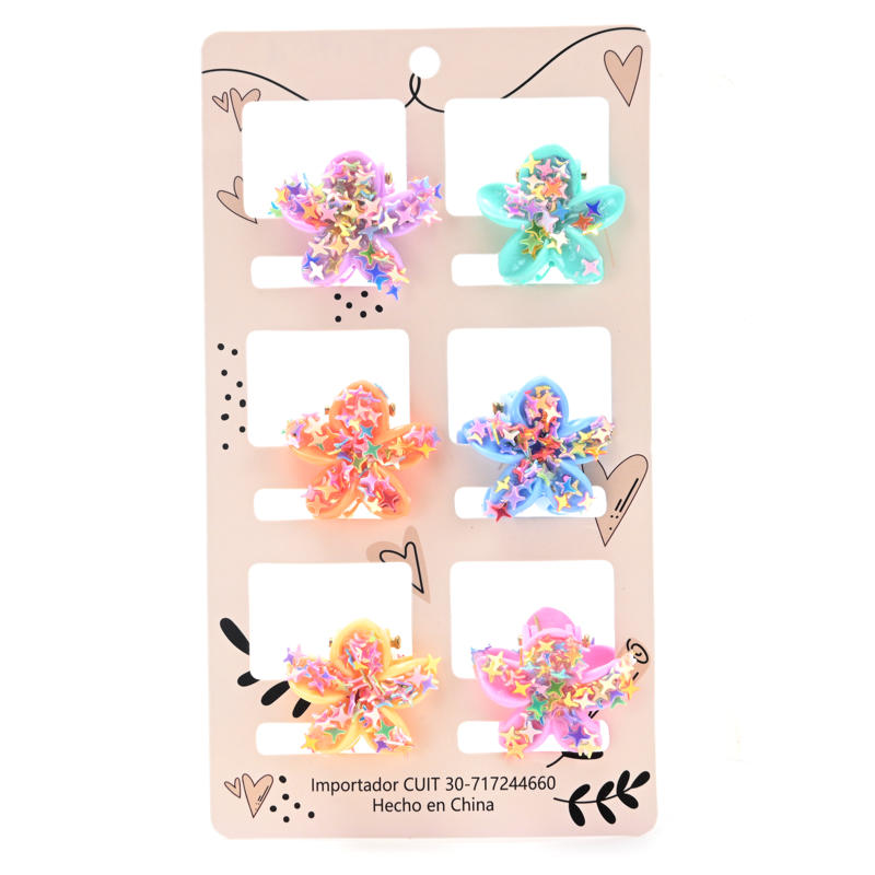 Sets de broches de pelo por 6 unidades