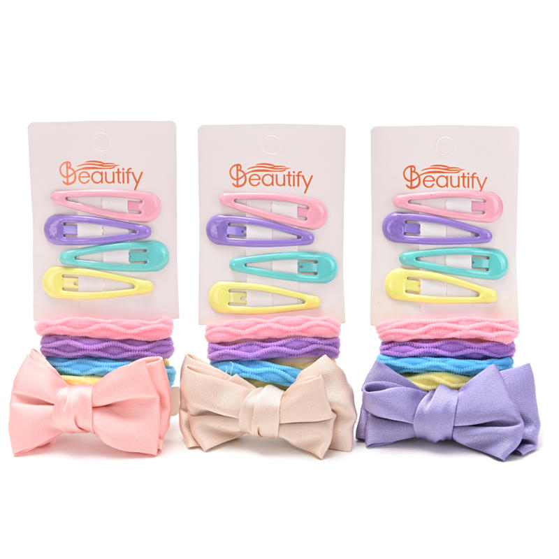 Sets de accesosios de pelo tic tac + Colitas de pelo
