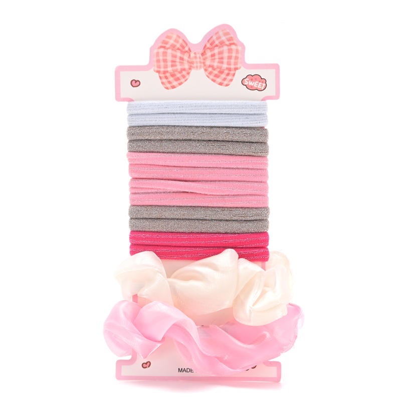 Sets de colitas de pelo y scrunchie