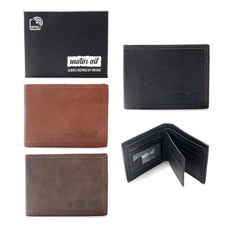 BILLETERA HOMBRE MOTOR OIL RFID