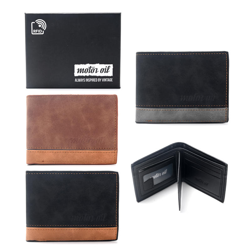 BILLETERA HOMBRE MOTOR OIL RFID