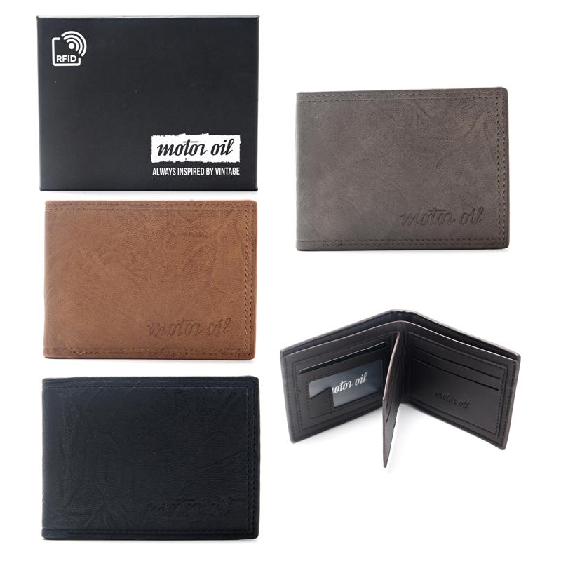BILLETERA HOMBRE MOTOR OIL RFID