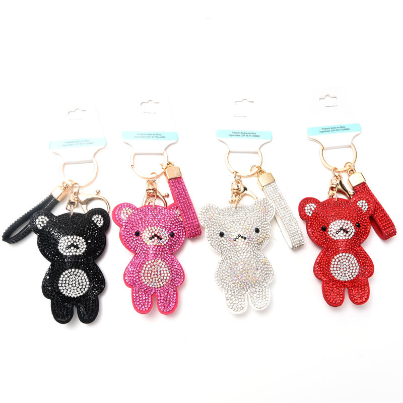 Llaveros con strass