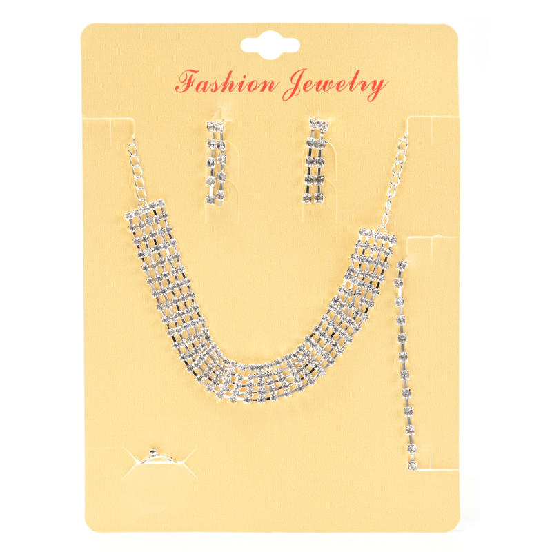 Set COLLAR + AROS STRASS