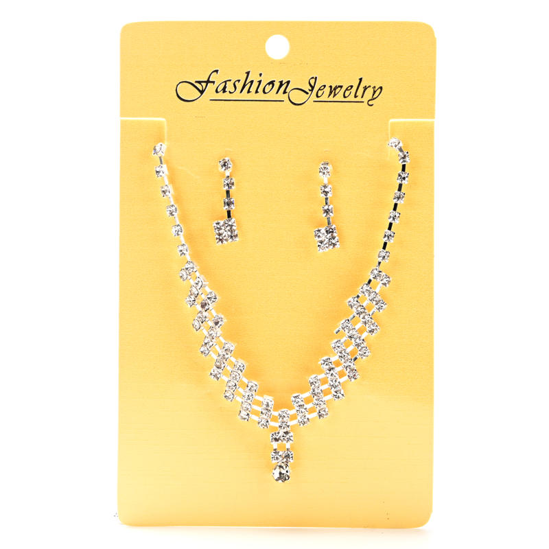 Set COLLAR + AROS STRASS