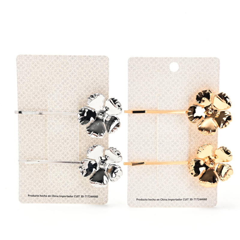 Set de picos con aplique metalico  por 2 unid
